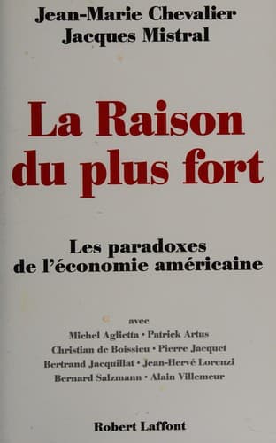 Tapa de La raison du plus fort
