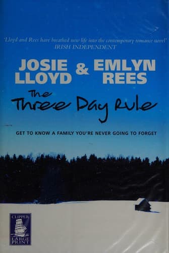 Tapa de The three day rule