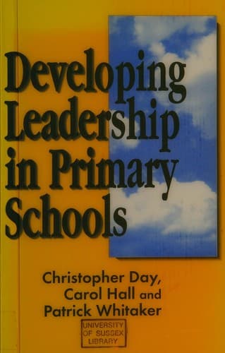 Tapa de Developing leadership in primary schools