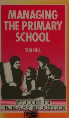 Tapa de MANAGING PRIMARY SCHOOL PB (Studies in Primary Education)