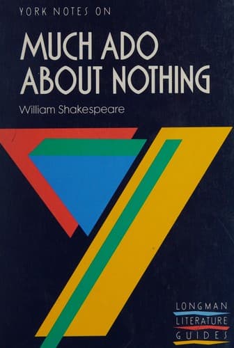 Tapa de Notes on Shakespeare's "Much Ado About Nothing"