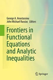 Tapa de Frontiers in Functional Equations and Analytic Inequalities