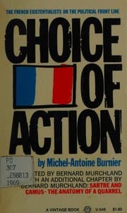 Tapa de Choice of action