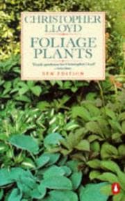 Tapa de Foliage Plants