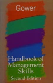 Tapa de Gower Handbook of Management Skills