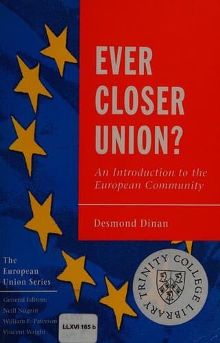 Tapa de Ever closer union?