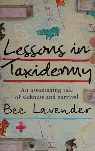 Tapa de Lessons in taxidermy
