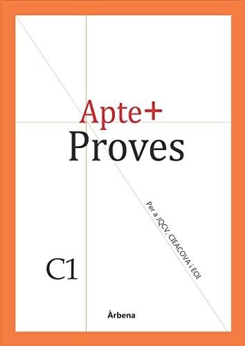 Tapa de Apte+ Proves C1