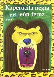 Tapa de Kaperucita negra y el león feroz