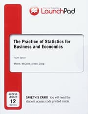 Tapa de LaunchPad for Moore's The Practice of Statistics for Business and Economics