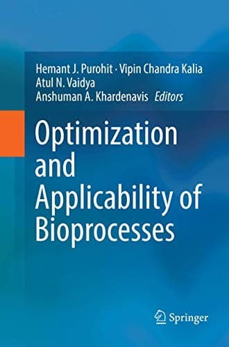 Tapa de Optimization and Applicability of Bioprocesses