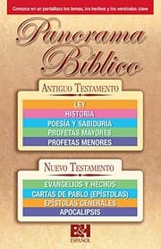 Tapa de Panorama Biblico Folleto