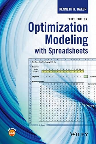 Tapa de Optimization Modeling with Spreadsheets