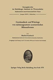 Tapa de Grothendieck- und Wittringe von nichtausgearteten symmetrischen Bilinearformen