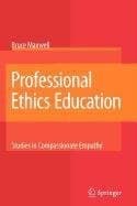 Tapa de Professional Ethics Education