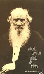 Tapa de La fuite de Tolstoï