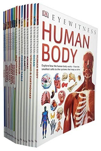 Tapa de DK Eyewitness Collection 16 Books Set