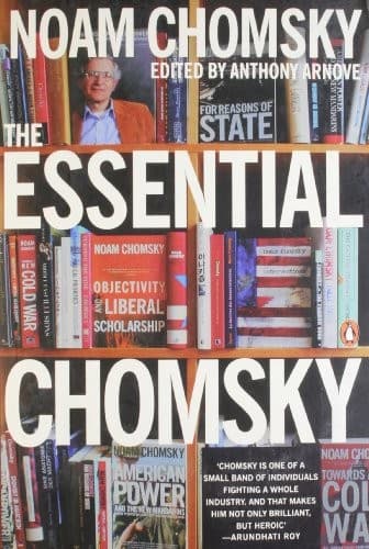 Tapa de Penguin India Essential Chomsky