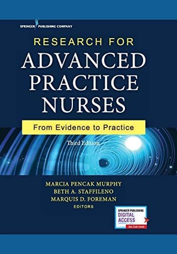 Tapa de Research for Advanced Practice Nurses, Third Edition
