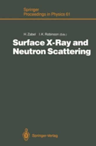 Tapa de Surface X-Ray and Neutron Scattering