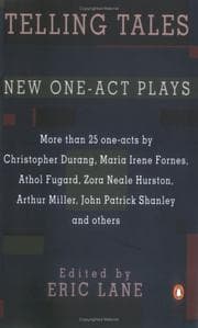 Tapa de Telling Tales and Other New One-Act Plays