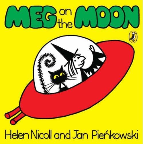 Tapa de Meg on the Moon (Picture Puffin)