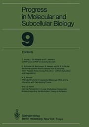 Tapa de Progress in Molecular and Subcellular Biology