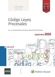 Tapa de Código de Leyes Procesales 2020