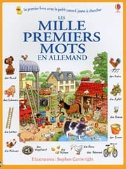 Tapa de Les mille premiers mots en allemand
