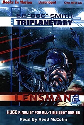 Tapa de TRIPLANETARY, by E. E. "Doc" Smith, [MP3 CD] , Read by Reed McColm