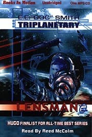 Tapa de TRIPLANETARY, by E. E. "Doc" Smith, [MP3 CD] , Read by Reed McColm