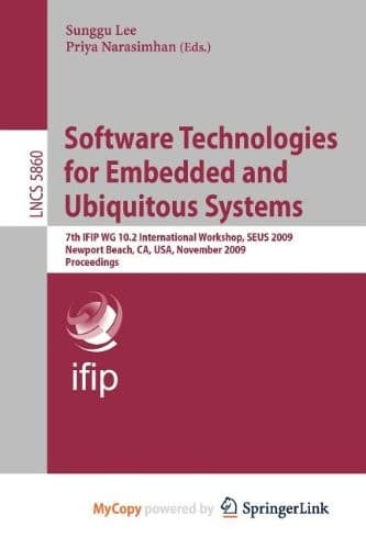 Tapa de Software Technologies for Embedded and Ubiquitous Systems