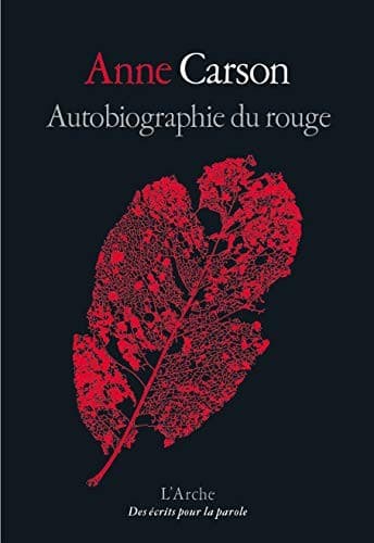 Tapa de Autobiographie du rouge