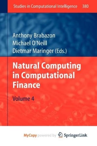 Tapa de Natural Computing in Computational Finance