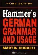 Tapa de Hammer's German Grammar and Usage