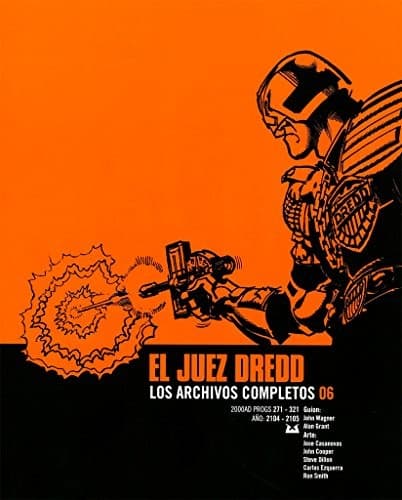Tapa de Juez Dredd. Los archivos completos 06