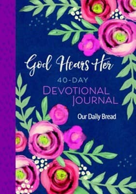 Tapa de God Hears Her 40-Day Devotional Journal
