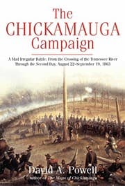 Tapa de The Chickamauga Campaign - A Mad Irregular Battle