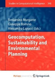 Tapa de Geocomputation, Sustainability and Environmental Planning