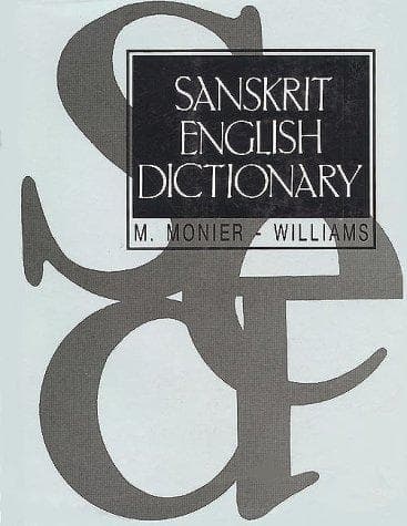 Tapa de Sanskrit-English Dictionary