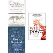 Tapa de Women Who Run With The Wolves, If Women Rose Rooted, Wild Power 3 Books Collection Set
