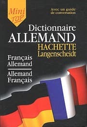 Tapa de Dictionnaire Mini Plus Allemand/Francais-allemand/allemand-francais