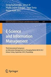 Tapa de E-Science and Information Management