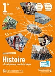 Tapa de Histoire + Enseignement moral et civique 1re
