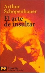 Tapa de El arte de insultar / The art of insulting