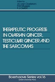 Tapa de Therapeutic Progress in Ovarian Cancer, Testicular Cancer and the Sarcomas