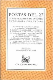 Tapa de Poetas del 27