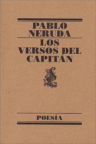 Tapa de Los versos del capitán