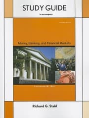 Tapa de Study Guide for Money, Banking and Financial Markets, Second Edition