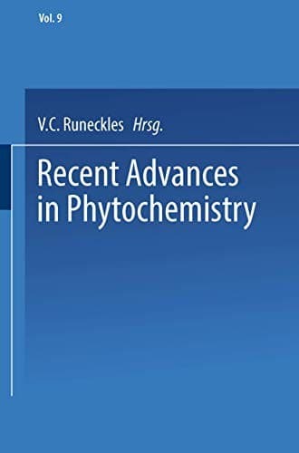 Tapa de Recent Advances in Phytochemistry